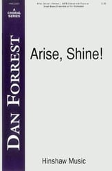 Arise, Shine! SSAATTBB choral sheet music cover